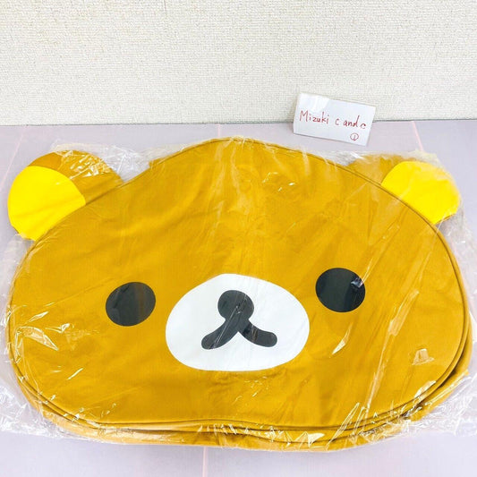 San-x Rilakkuma Tote Bag Handbag Lesson School Face Brown Bear Kawaii Character