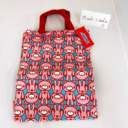 Taito Gloomy Bear Bloody Tote Bag Handbag Lesson Pink Red Blue Character Kawaii