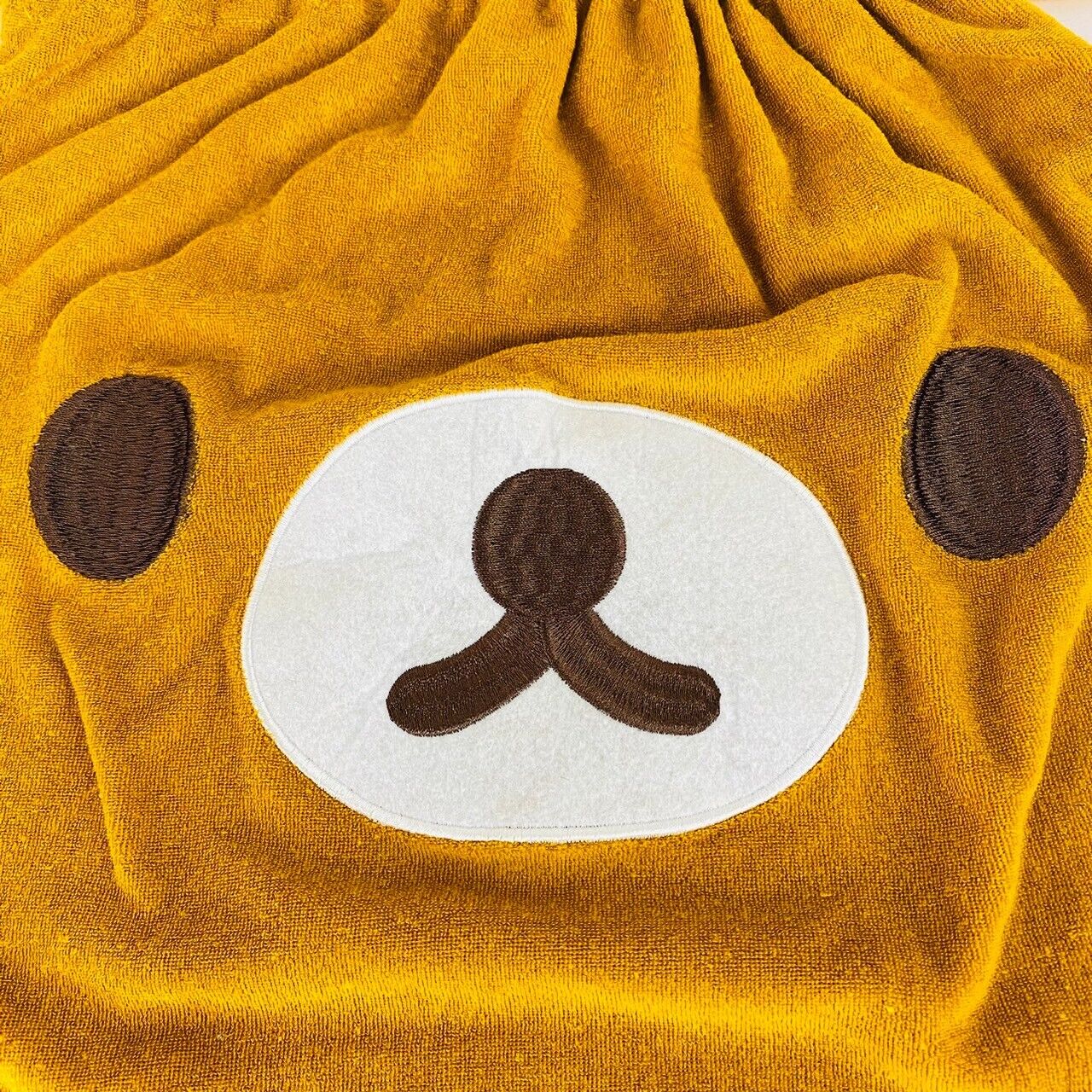 San-X Rilakkuma Knapsack Lunch Box Plush Blanket Set 4 Brown Bear Fluffy Kawaii