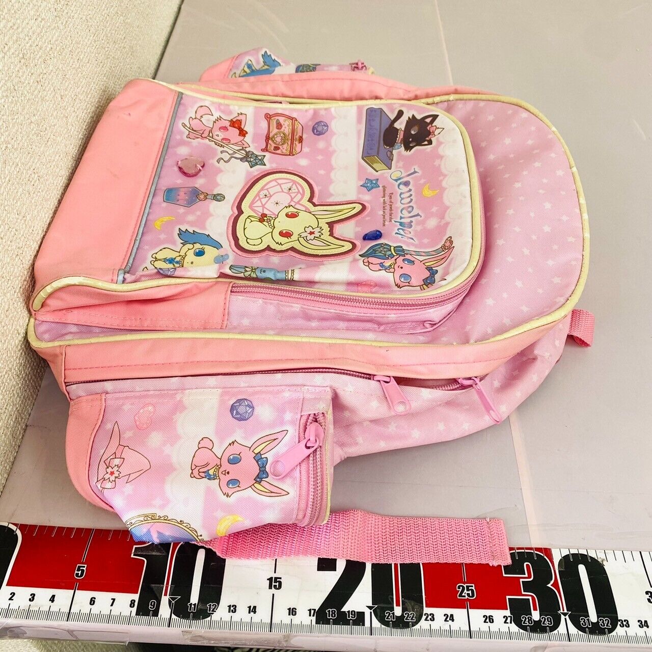 Sanrio Jewel Pet Backpack Rucksack School Bag Pink Rabbit Animals Cat Glitter