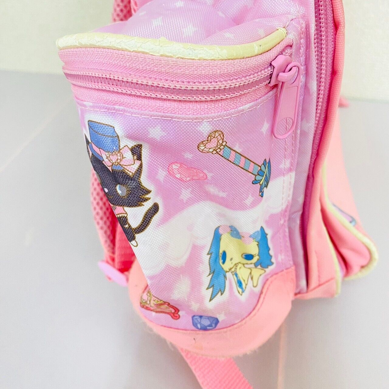 Sanrio Jewel Pet Backpack Rucksack School Bag Pink Rabbit Animals Cat Glitter