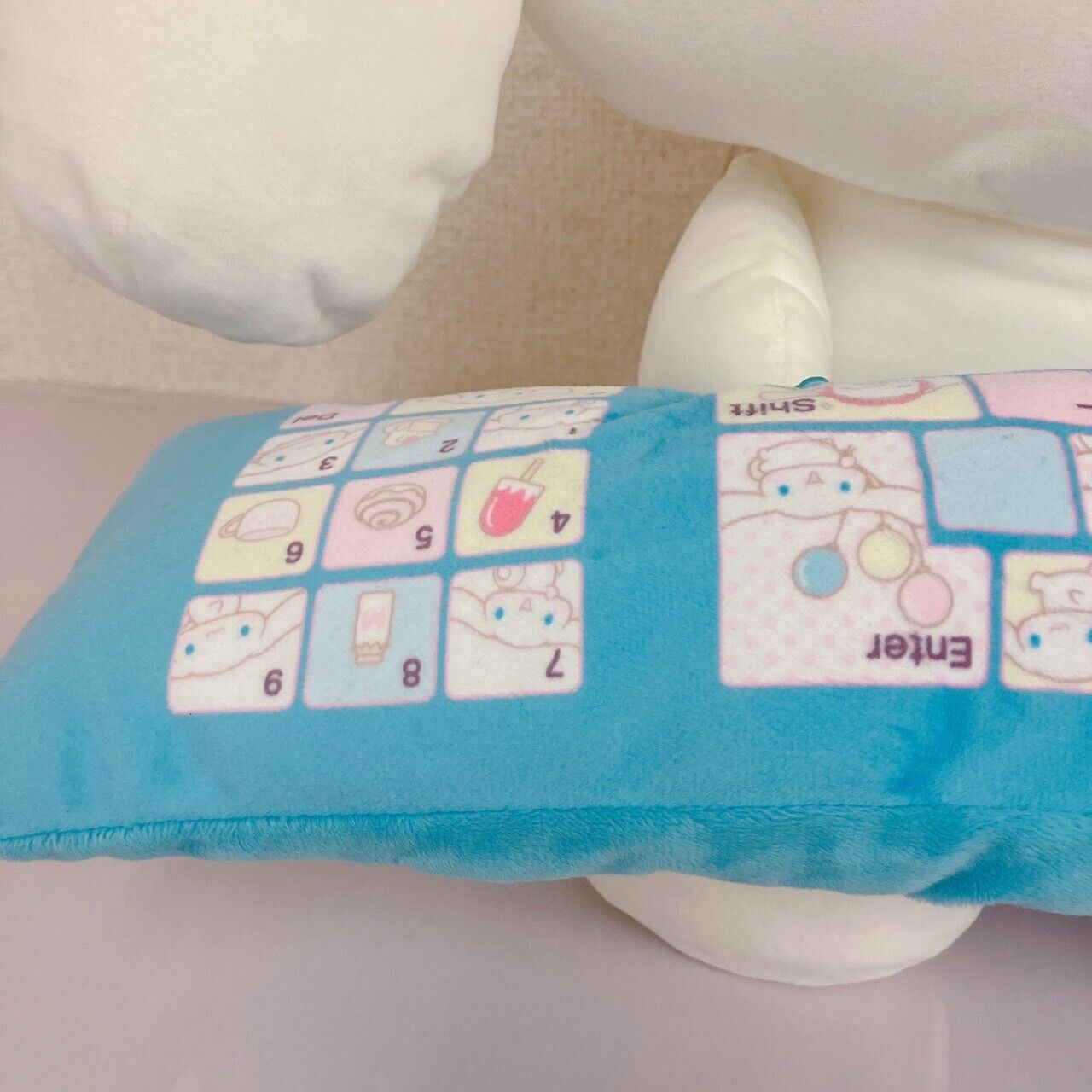 Sanrio Cinnamoroll Cinamon PC Cushion White Blue Premium Bandai Limited Kawaii