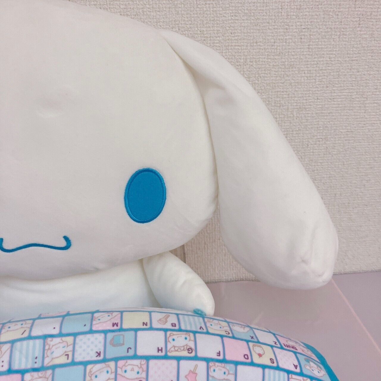 Sanrio Cinnamoroll Cinamon PC Cushion White Blue Premium Bandai Limited Kawaii