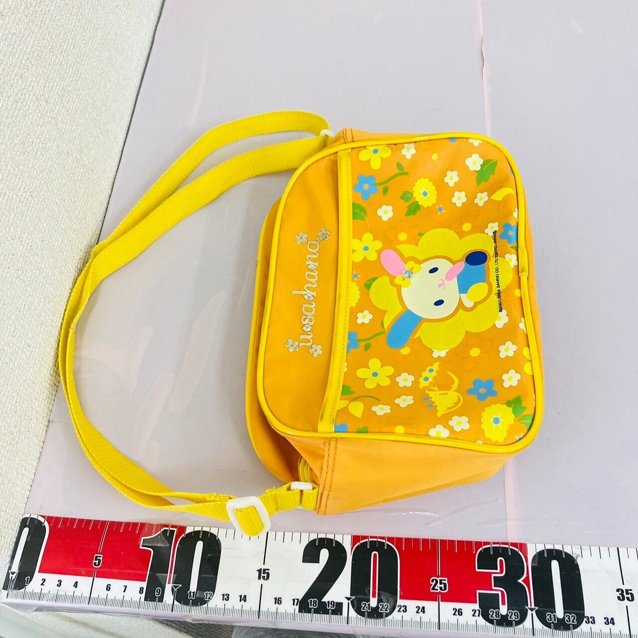 Sanrio Usahana Shoulder Bag School Yellow Flowers Rabbit Kawaii Character Rare