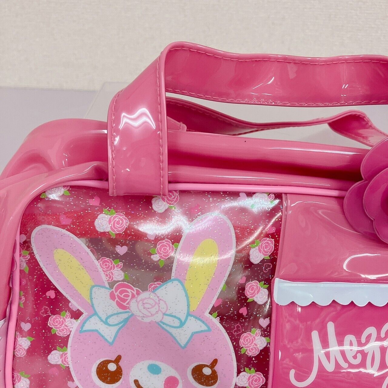 Mezzo Piano Pool Boston Bag Swimming Pink Mimi Popo Rose Rabbit Bear Heart Rare