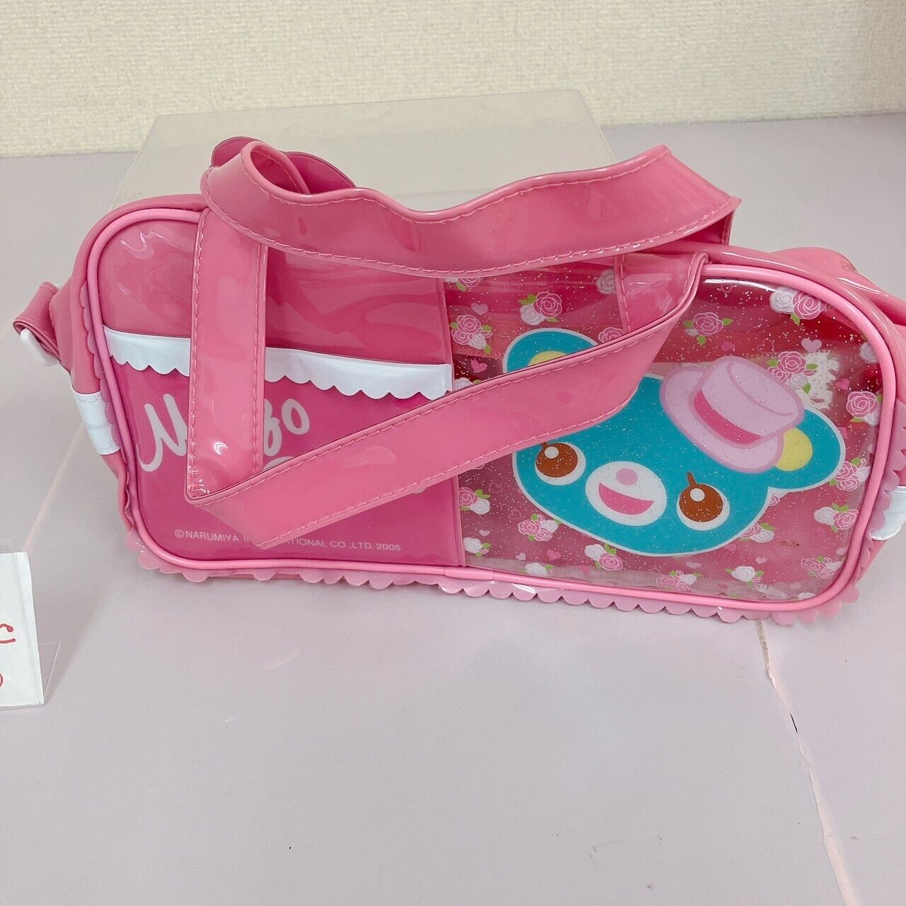 Mezzo Piano Pool Boston Bag Swimming Pink Mimi Popo Rose Rabbit Bear Heart Rare