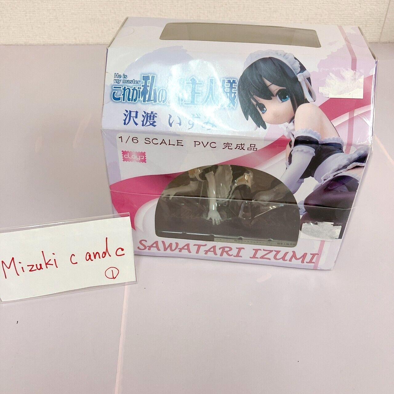 Izumi Sawatari Figure He Is My Master Maid Scale PCV 1/6 Girl Black White Anime