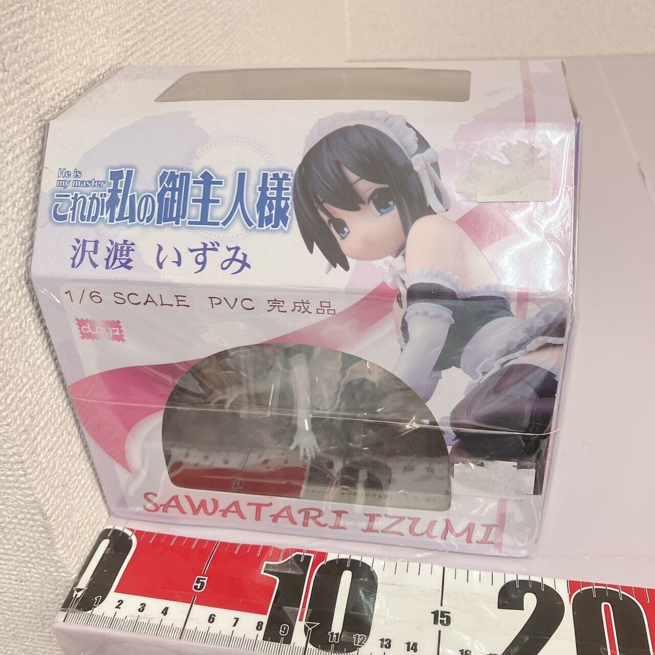 Izumi Sawatari Figure He Is My Master Maid Scale PCV 1/6 Girl Black White Anime