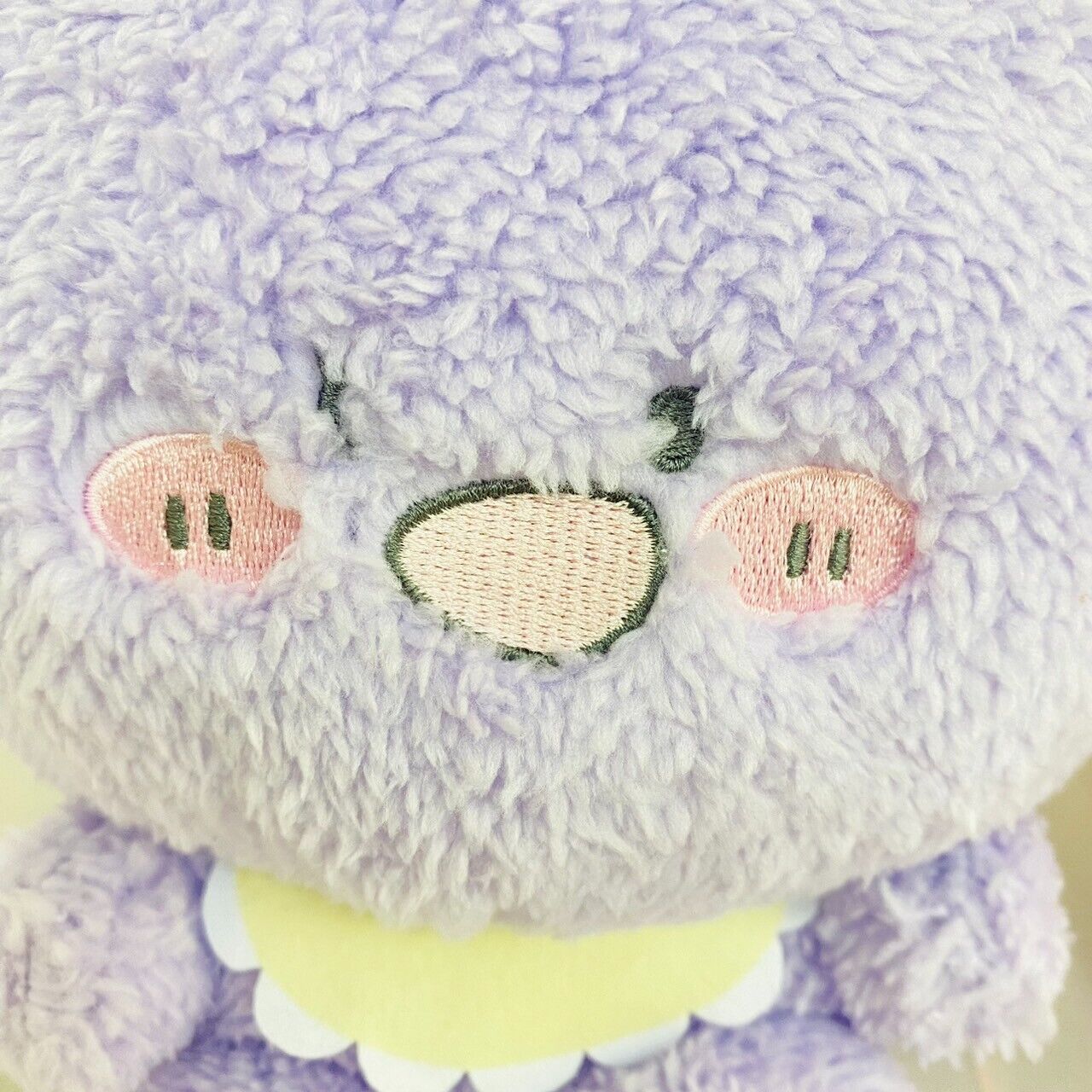 Asamimi Chan Plush Set 2 Soft Stuffed Toy Doll Babumimi Ver. Baby Pink Purple