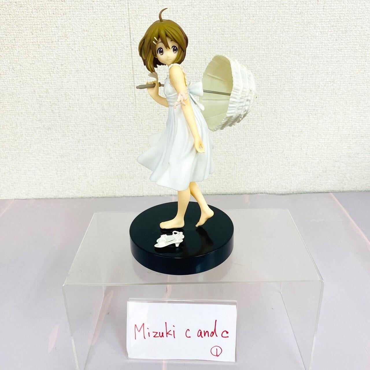 BANPRESTO K-On! Yui Hirasawa Figure Umbrella Parasol White Girl Anime SQ Japan