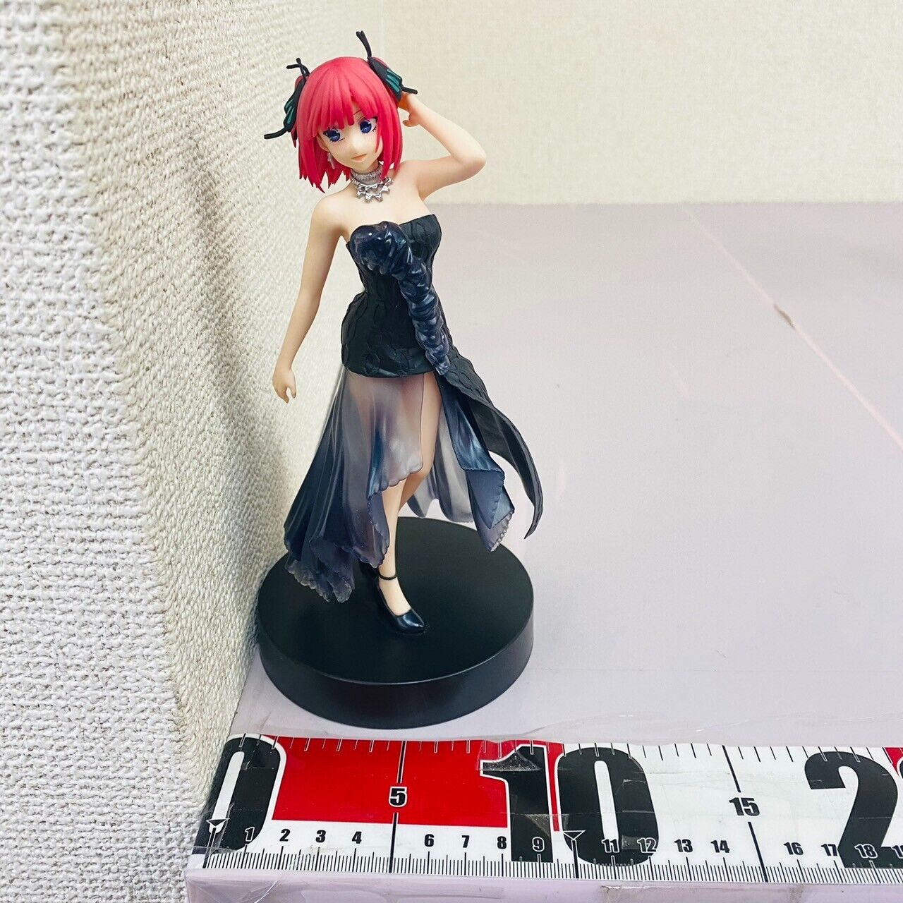 The Quintessential Quintuplets Kyunties Nino Nakano Figure Black Dress Kawaii