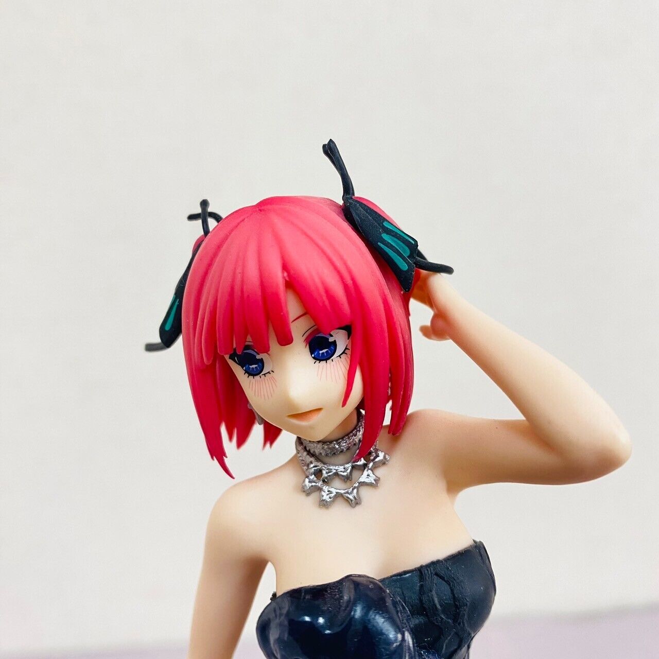 The Quintessential Quintuplets Kyunties Nino Nakano Figure Black Dress Kawaii