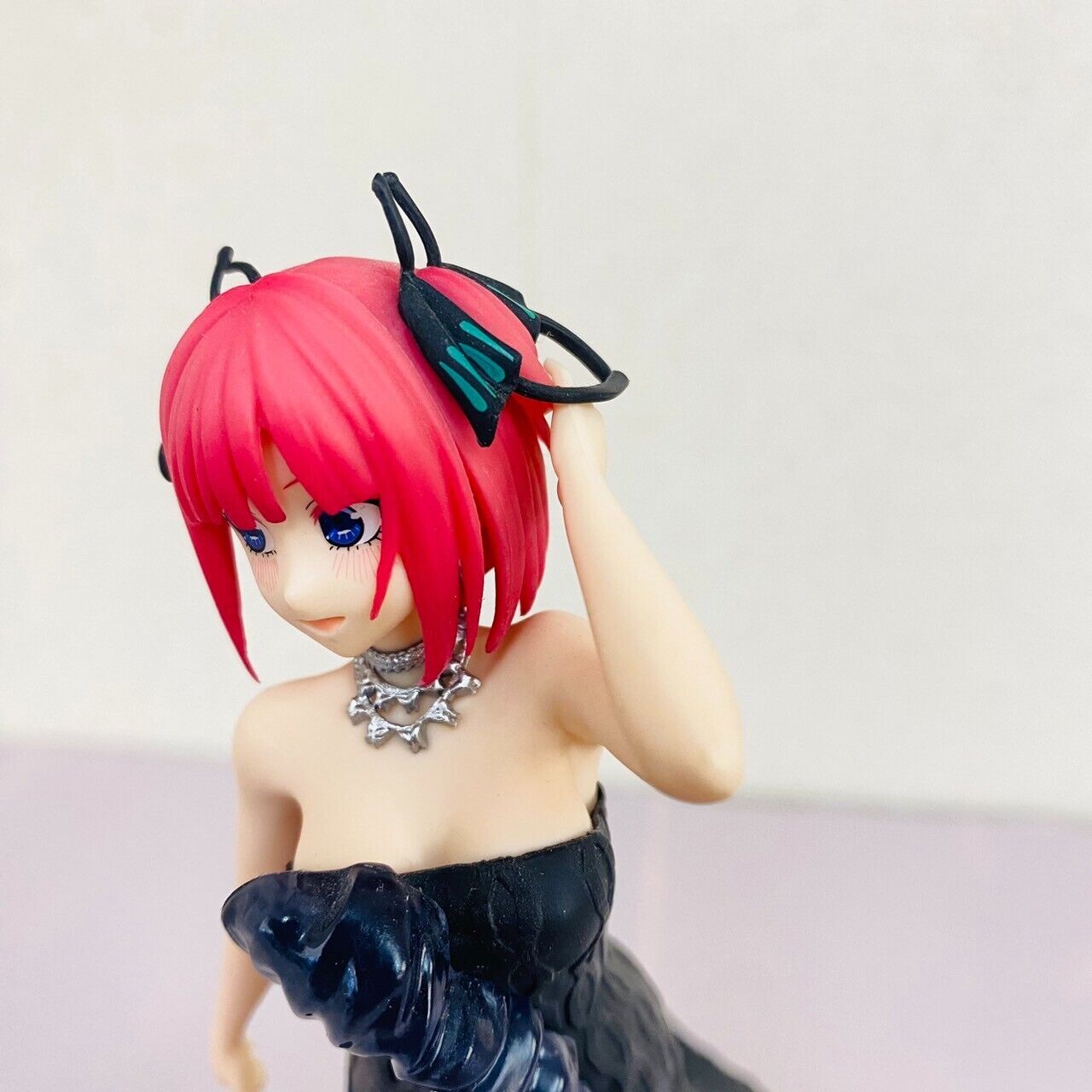 The Quintessential Quintuplets Kyunties Nino Nakano Figure Black Dress Kawaii