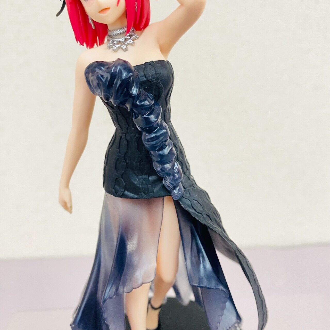 The Quintessential Quintuplets Kyunties Nino Nakano Figure Black Dress Kawaii