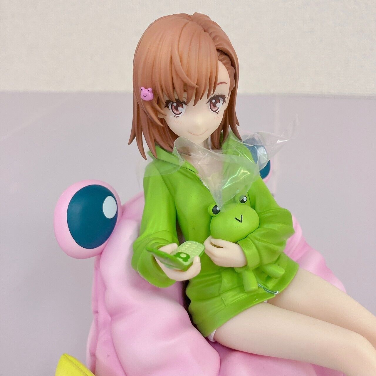 To Aru Kagaku no Railgun T Misaka Mikoto Gekota Covered 1/7 Figure PVC Kawaii