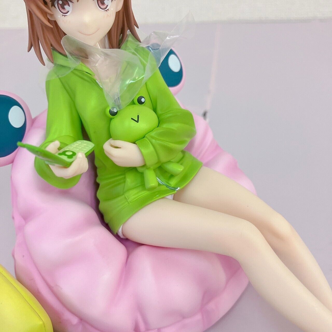 To Aru Kagaku no Railgun T Misaka Mikoto Gekota Covered 1/7 Figure PVC Kawaii