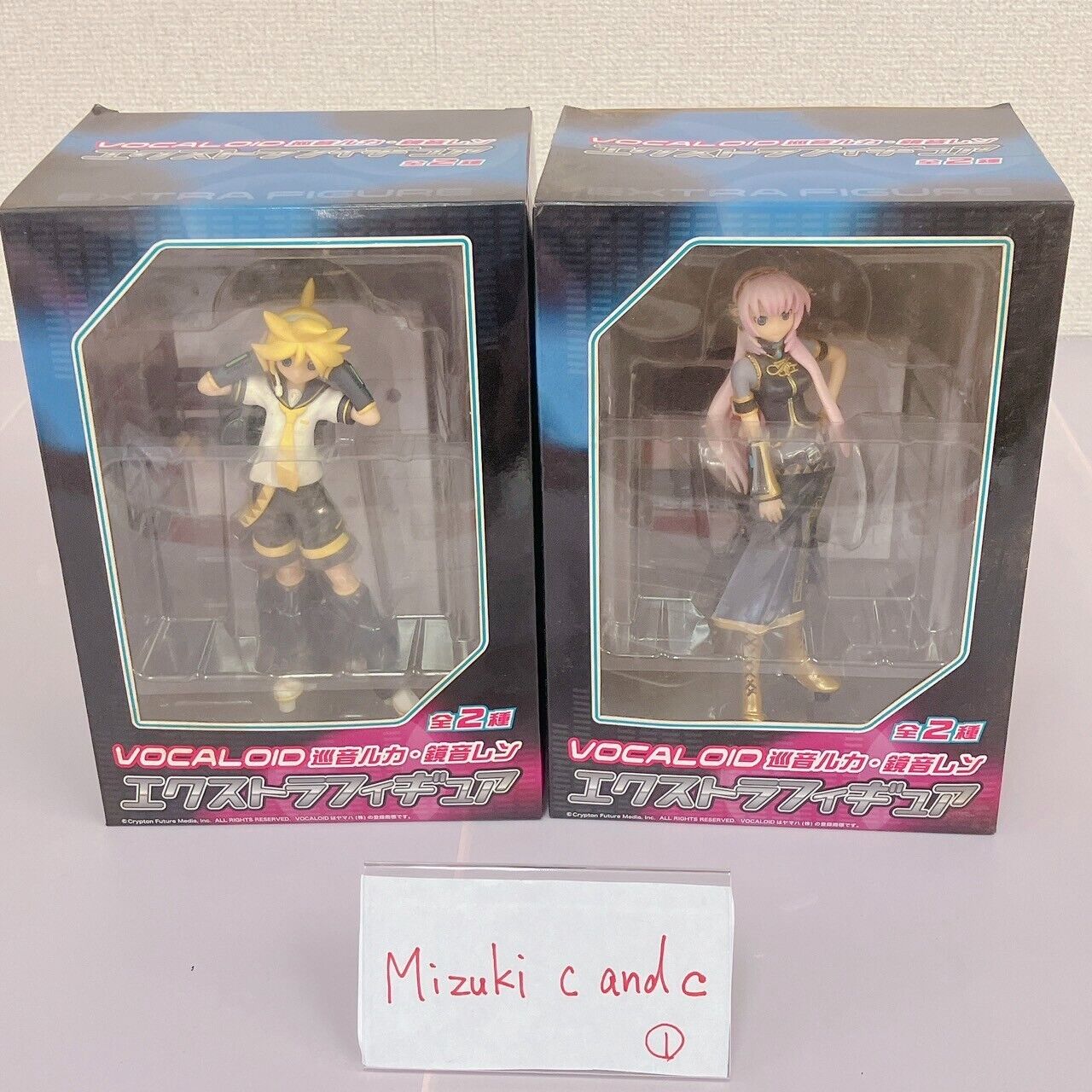 Vocaloid Megurine Luka Kagamine Len Extra Figure Set 2 Amusement Kawaii Rare