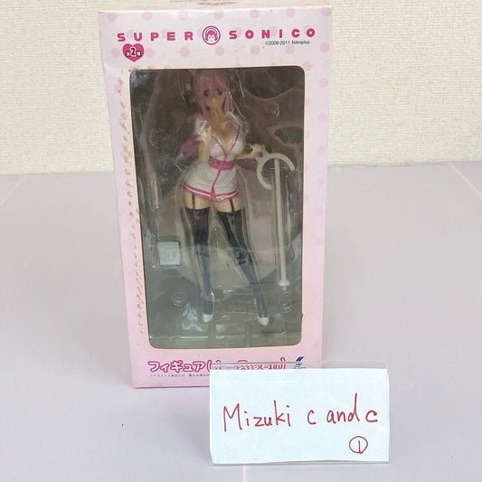 Super Sonico Figure White & Pink Nurse Ver Special Series Nitro+ Plus Kawaii