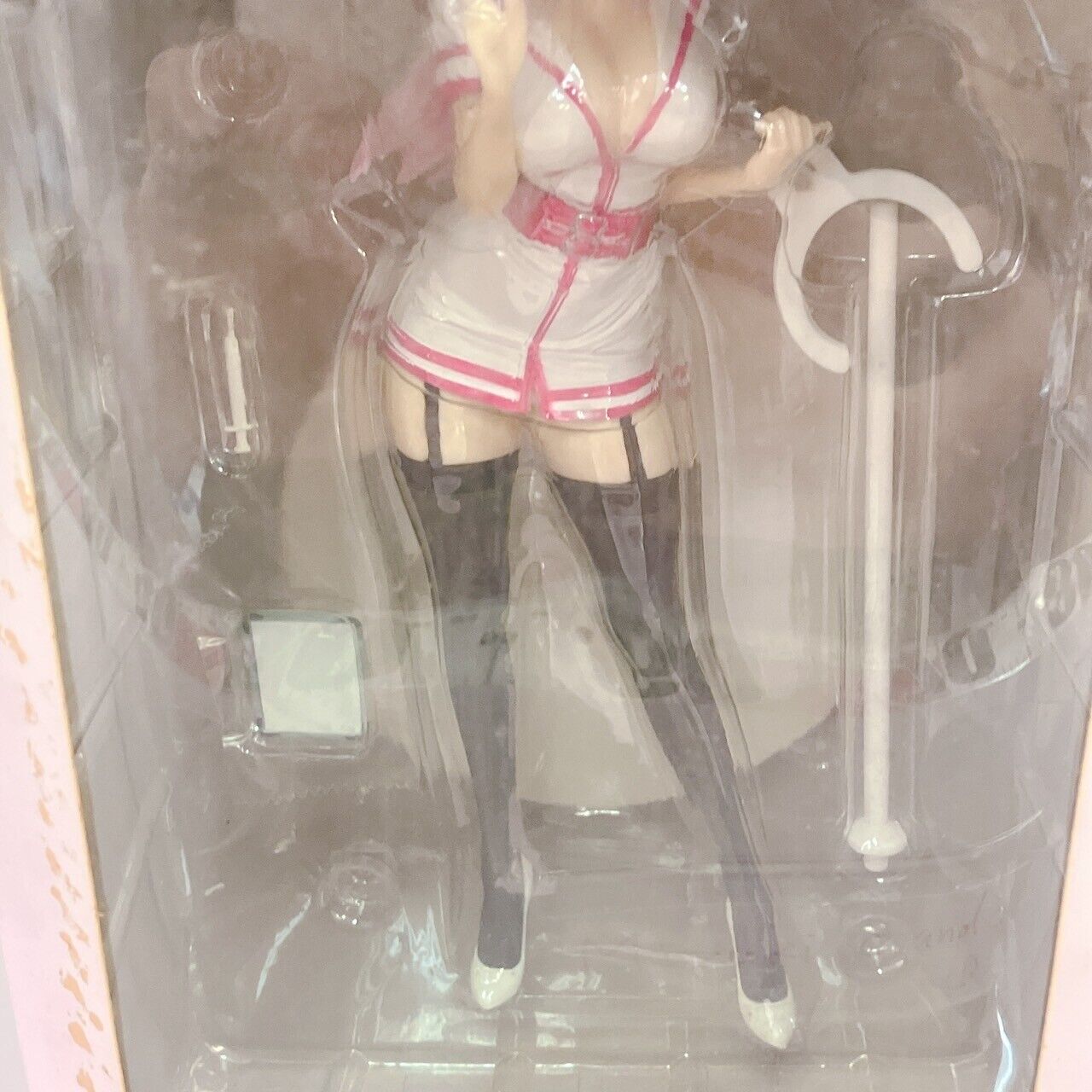 Super Sonico Figure White & Pink Nurse Ver Special Series Nitro+ Plus Kawaii