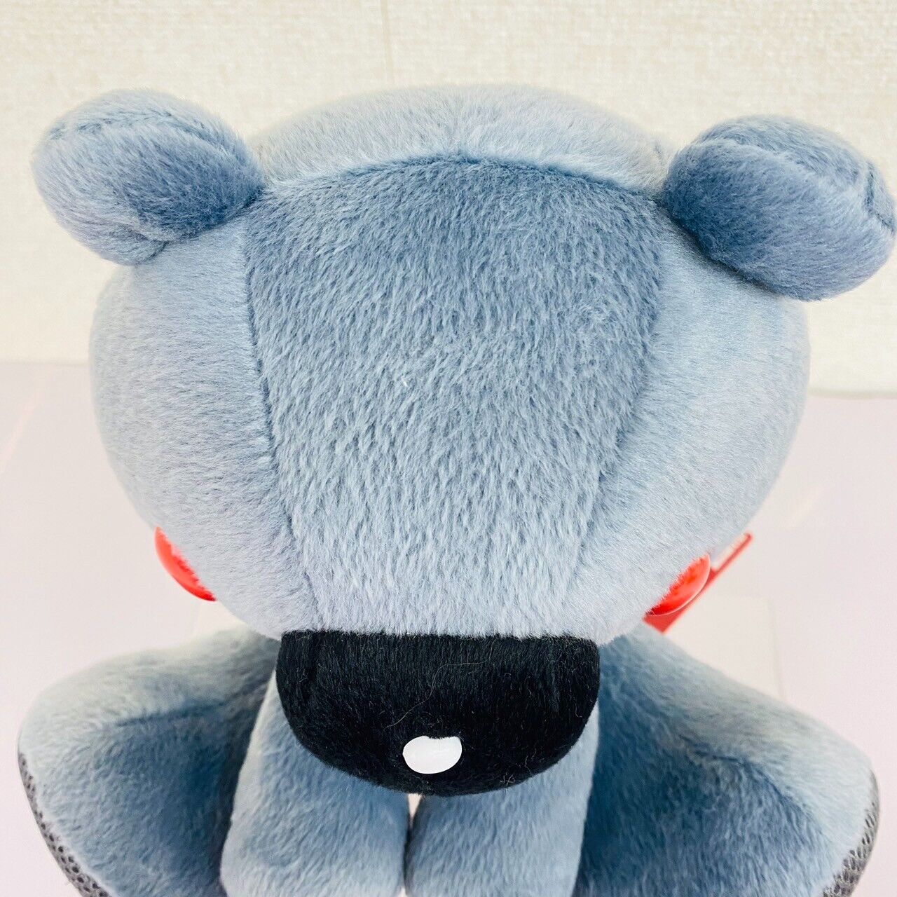 TaiTo Gloomy Bloody Bear Speaker Mascot Plush Gray Chax GP Soft Stuffed Toy Rare