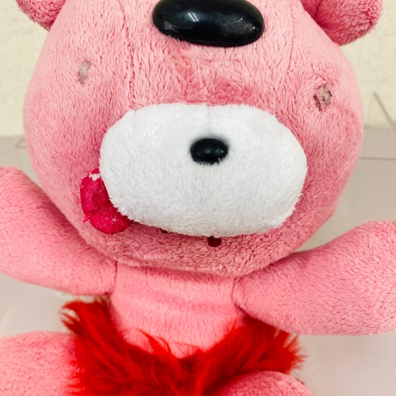 Taito Gloomy Bear Bloody Plush Halloween Soft Stuffed Toy Pink Chax GP CGP Rare