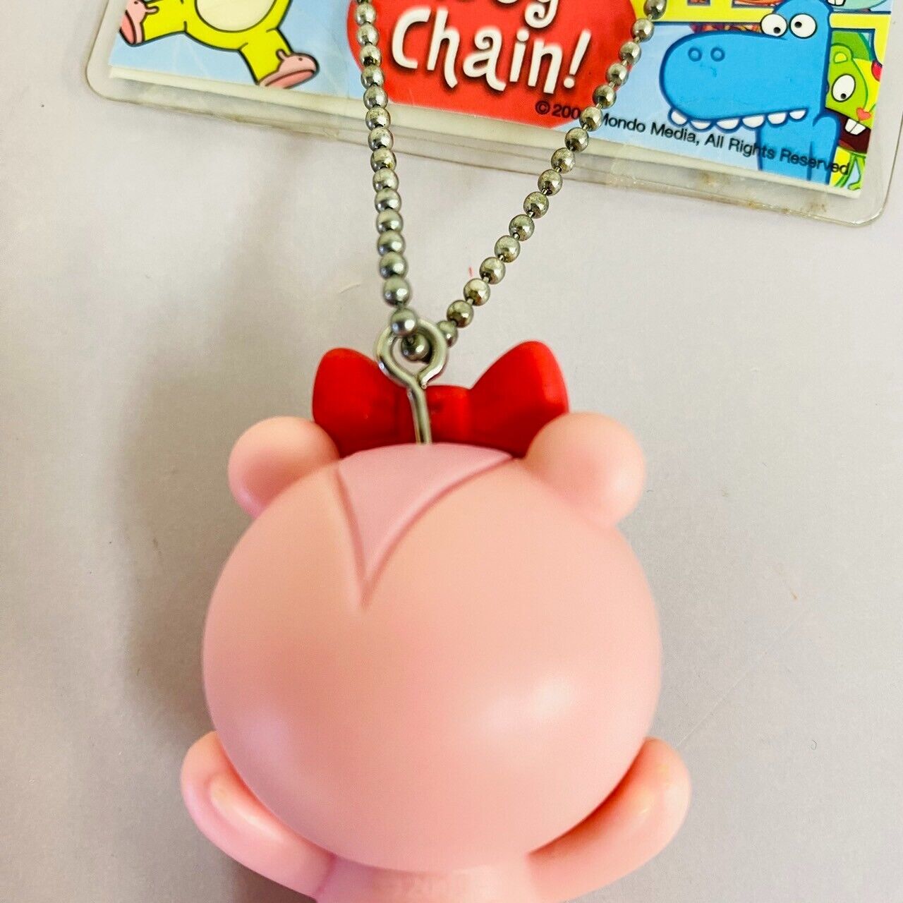 Happy Tree Friends HTF Giggles Key Chain Mascot Pink Ribbon Kawaii Character