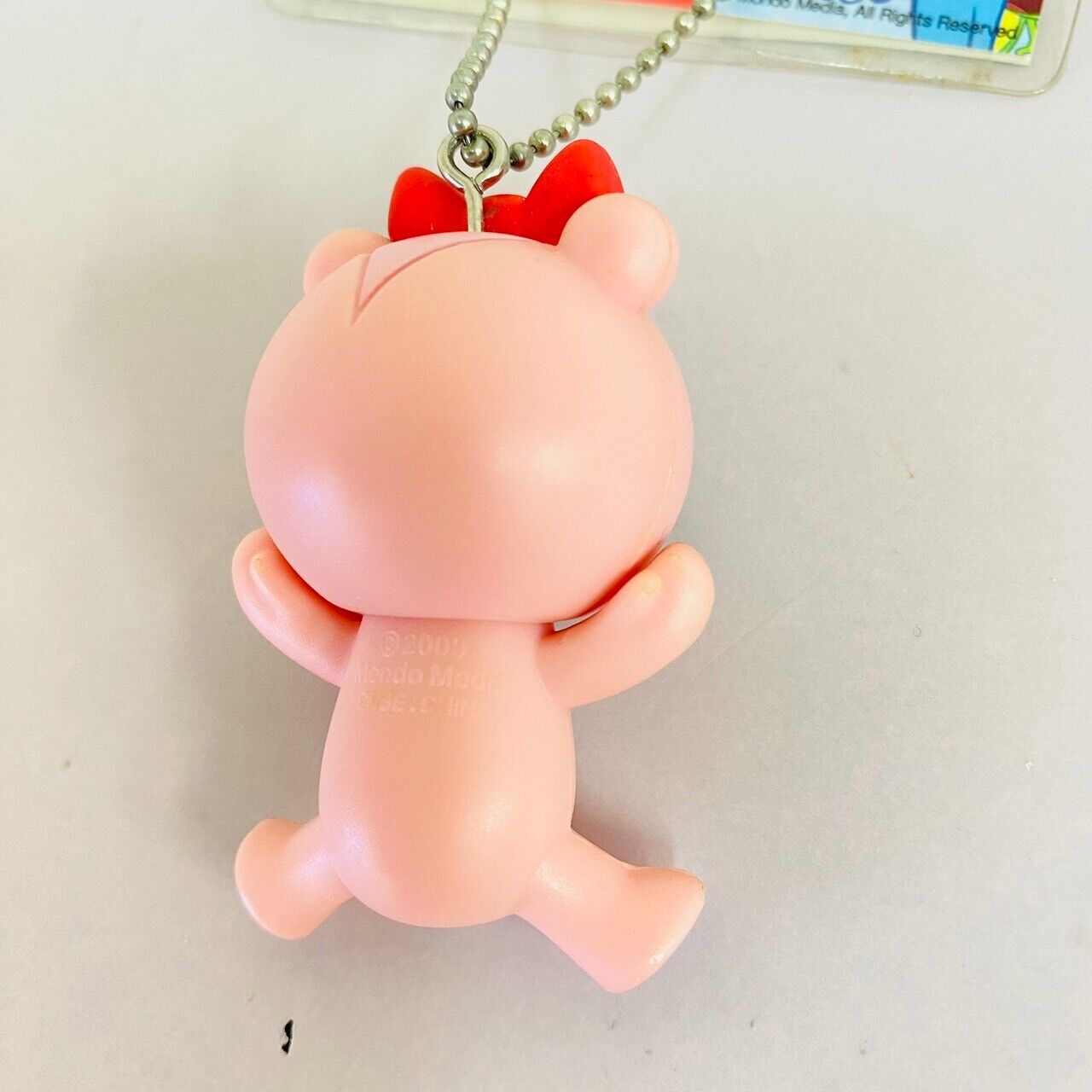 Happy Tree Friends HTF Giggles Key Chain Mascot Pink Ribbon Kawaii Character