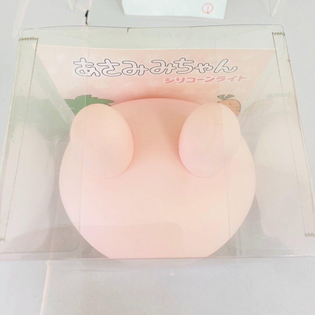 Asamimi Chan Silicone Light LED Pink Rabbit Toy Battery Character Kawaii Rare