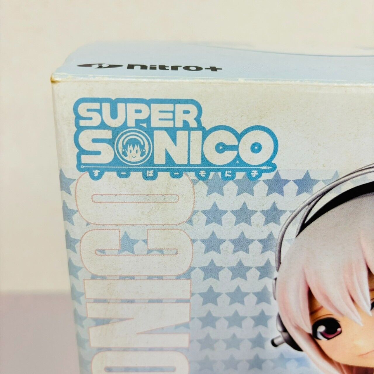 Skytube Super Sonico Figure Y-Shirt Ver. 1/6 Scale Girl Headphone White Kawaii