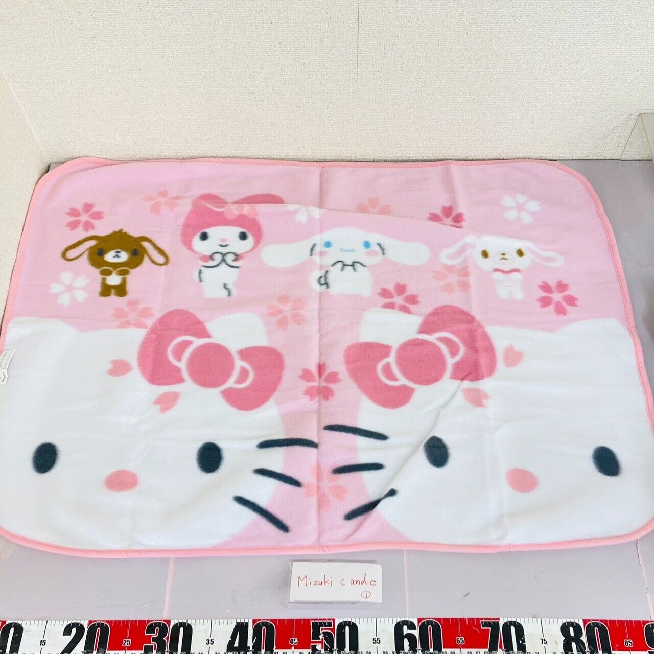 Sanrio Blanket Hello Kitty Sugar Bunnies My Melody Cinnamoroll Sakura Pink Rare