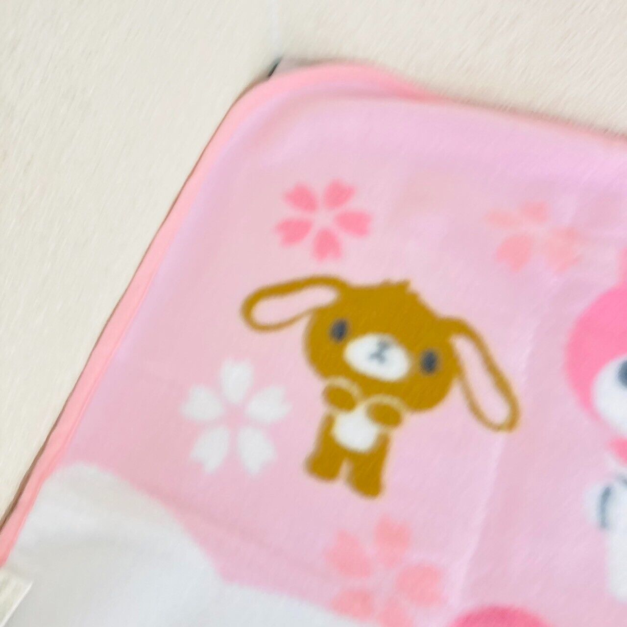 Sanrio Blanket Hello Kitty Sugar Bunnies My Melody Cinnamoroll Sakura Pink Rare