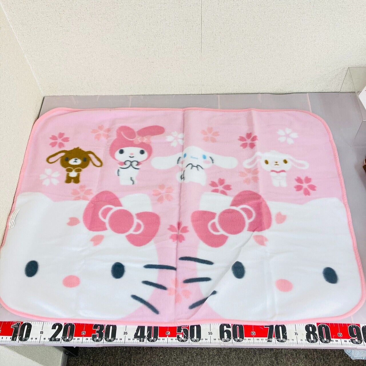 Sanrio Blanket Hello Kitty Sugar Bunnies My Melody Cinnamoroll Sakura Pink Rare