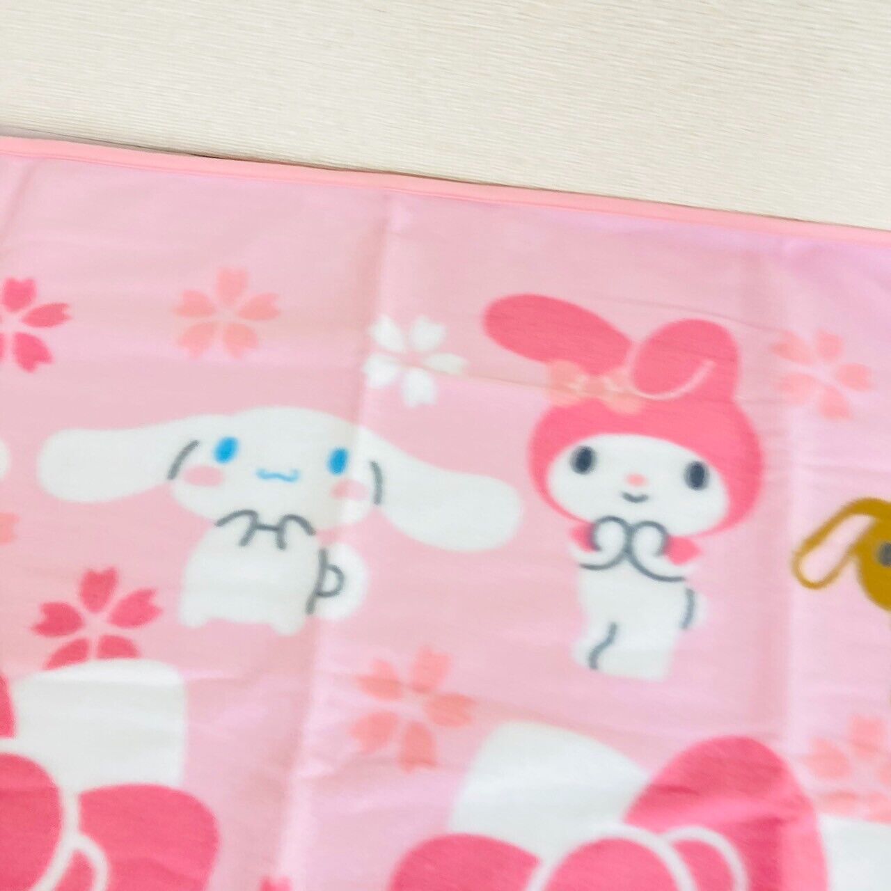 Sanrio Blanket Hello Kitty Sugar Bunnies My Melody Cinnamoroll Sakura Pink Rare