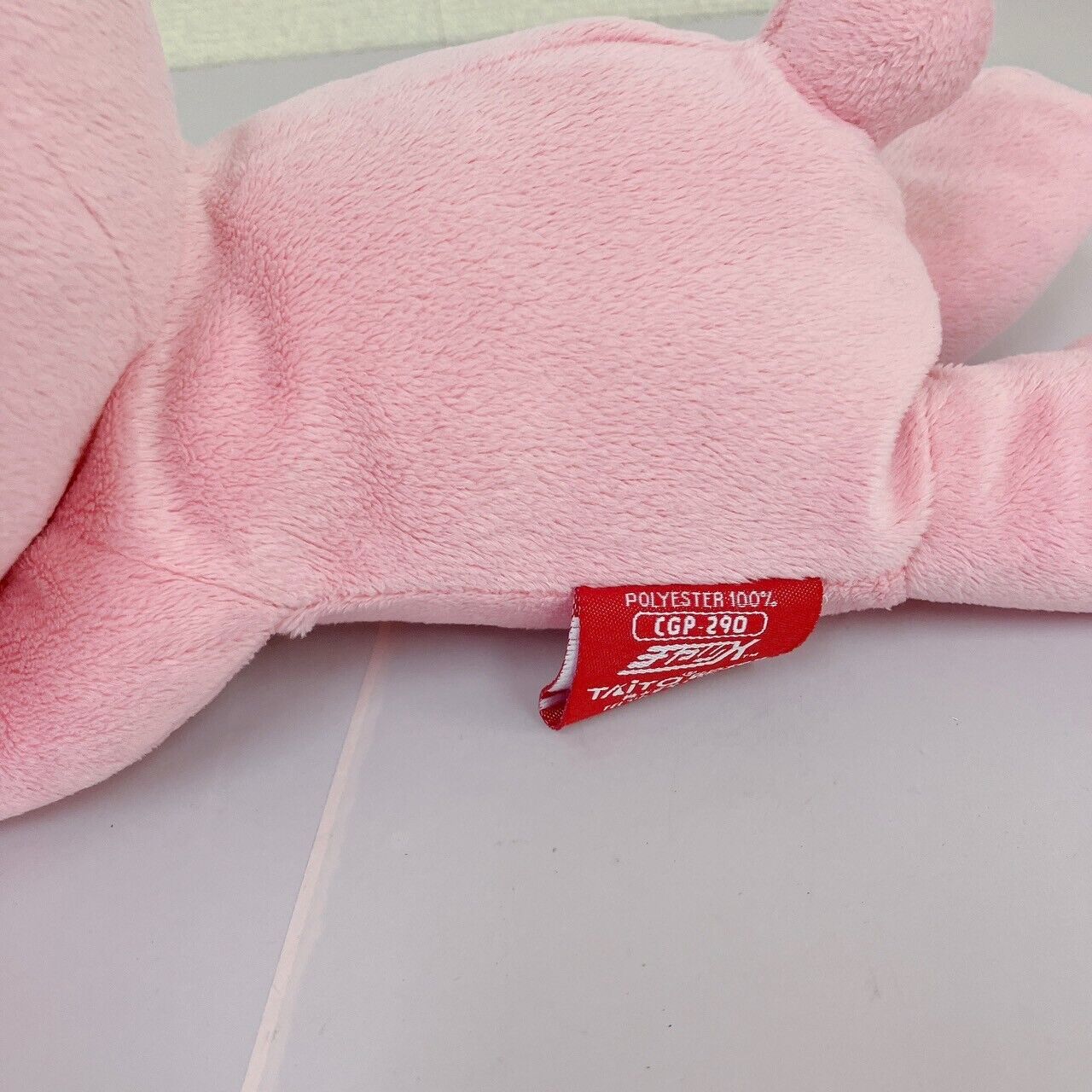 TAiTo Gloomy Bloody Bear Pouch Pink Plush Soft Toy Chax GP No Tag Fluffy Kawaii