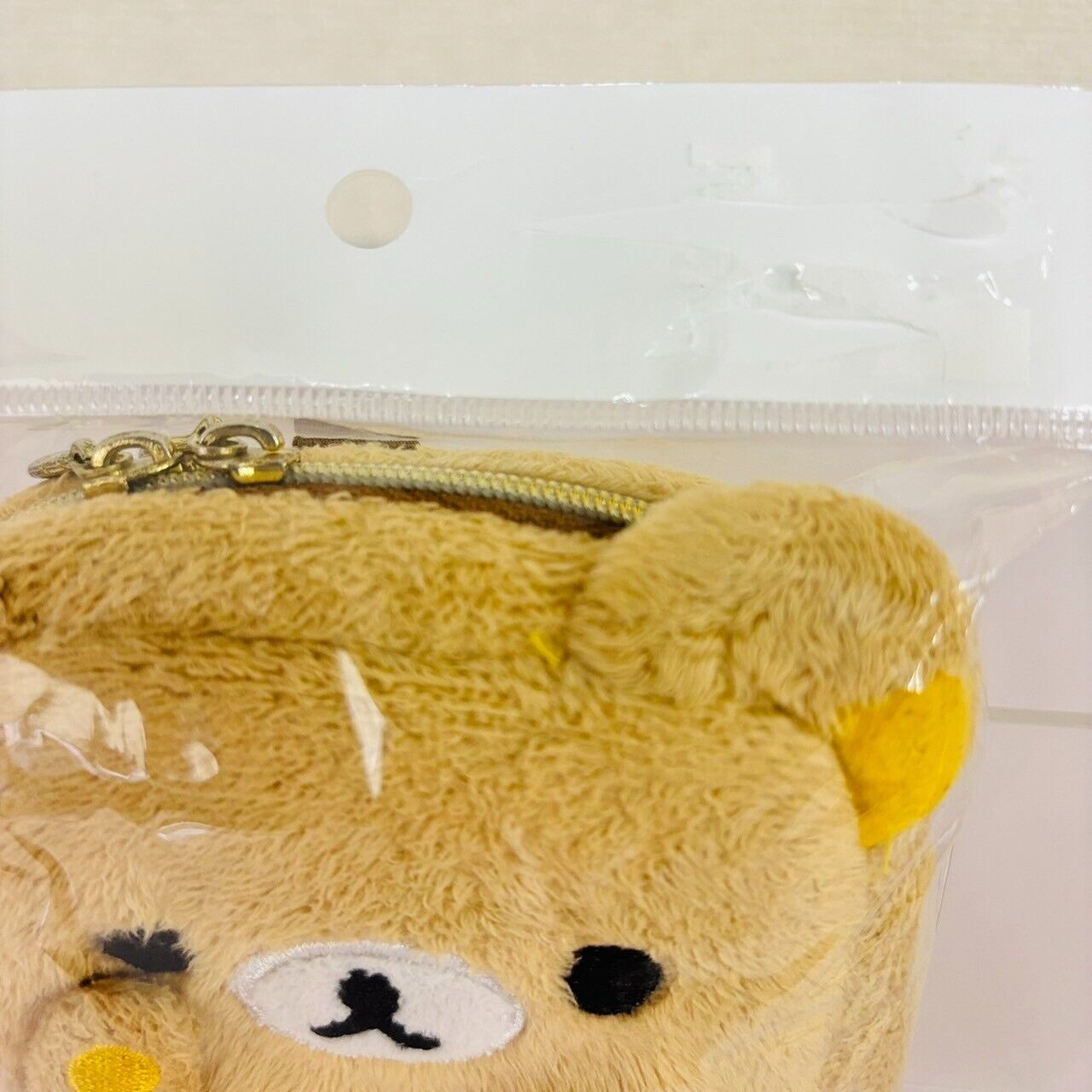 San-x Rilakkuma Nintendo 3DS Pouch Multi Case Plush Brown Bear Fluffy Soft Toy