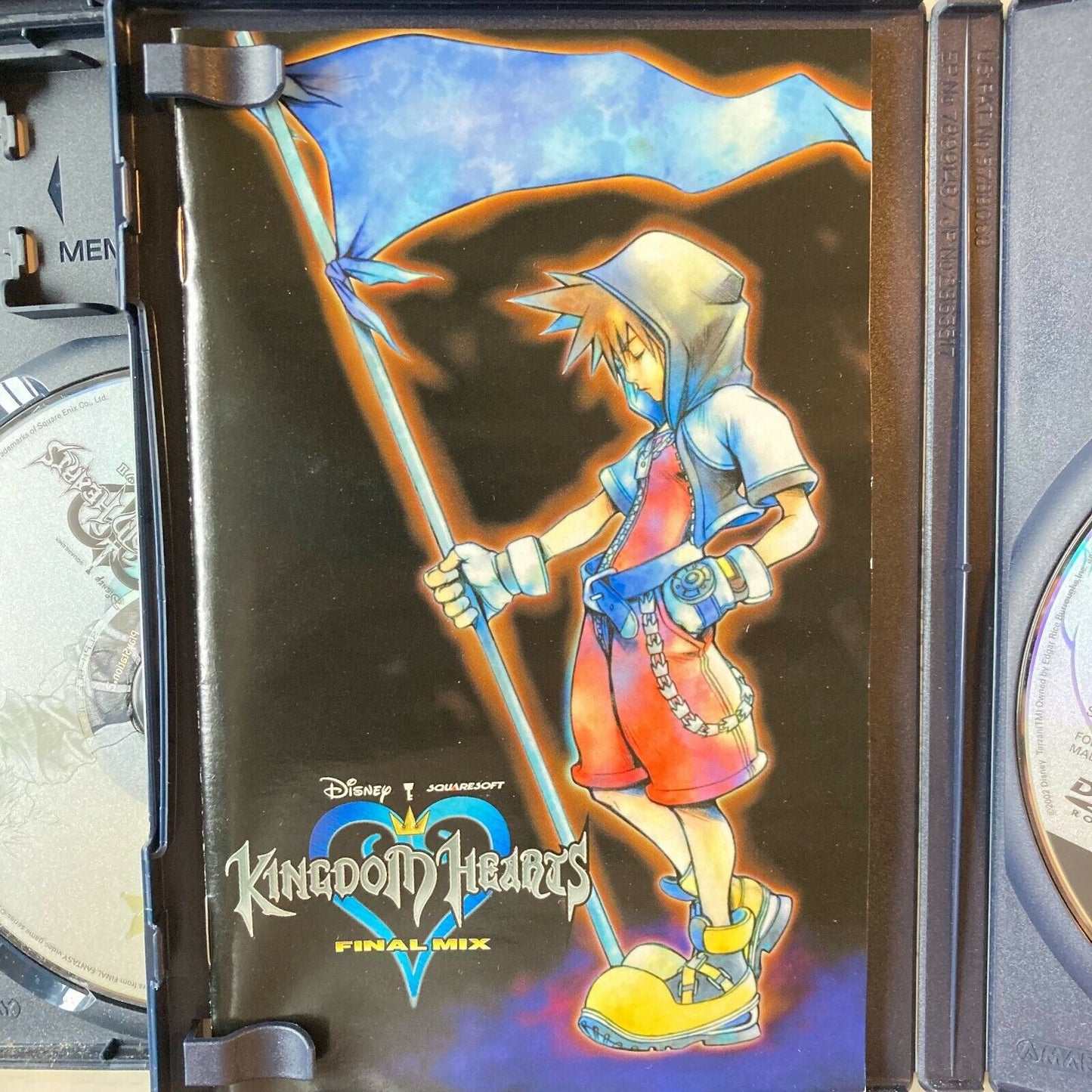 PlayStation 2 KINGDOM HEARTS 1 2 Final Mix 1 & 2 4Games Set Japan PS PS2 USED