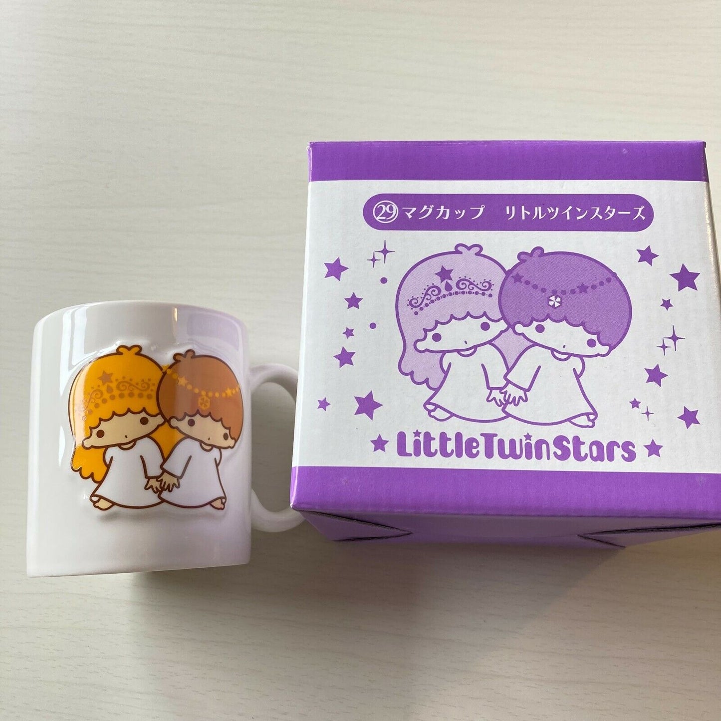 SANRIO Little Twin Stars Mug Cup Kiki Rara Japan Limited Sanrio Characters JP