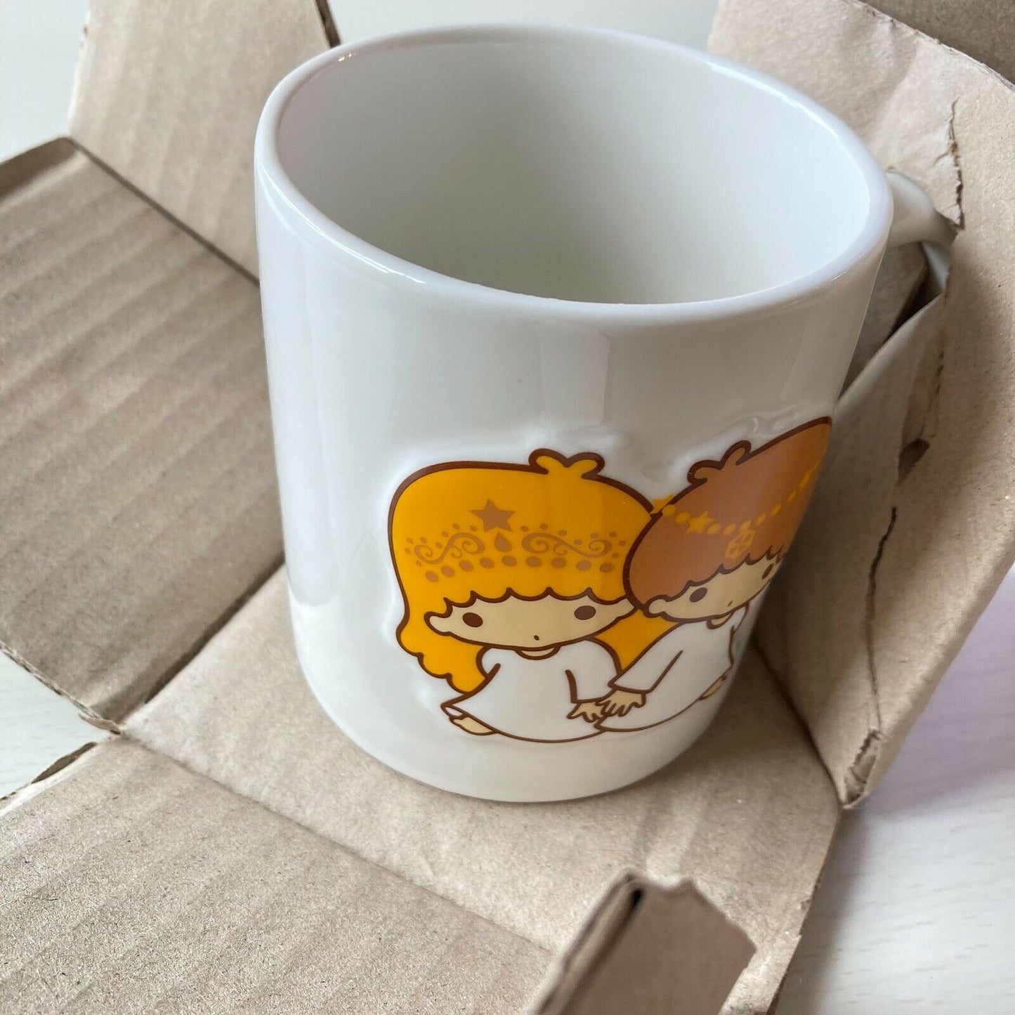 SANRIO Little Twin Stars Mug Cup Kiki Rara Japan Limited Sanrio Characters JP