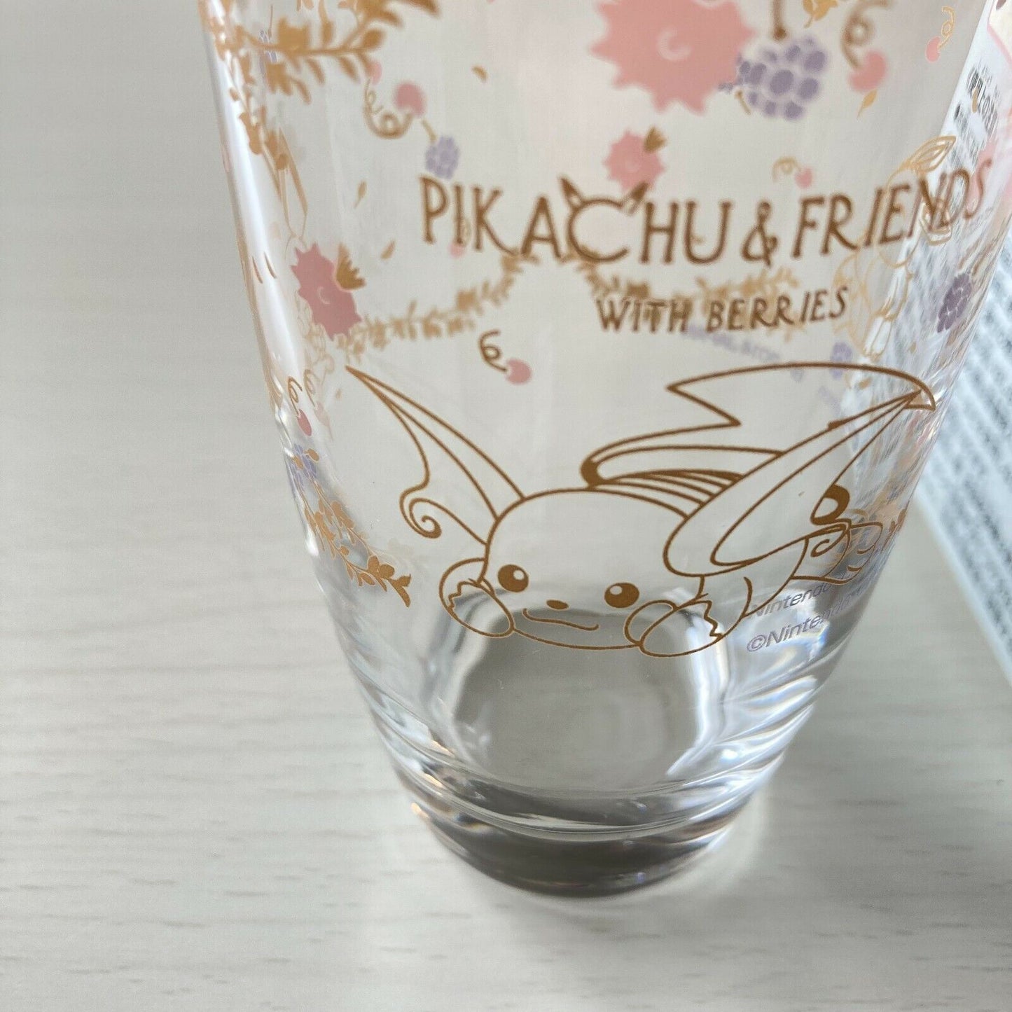 BANDAI Pokemon Glass Collection Ichiban Kuji H Prize 3 Set PIKACHU & FRIENDS