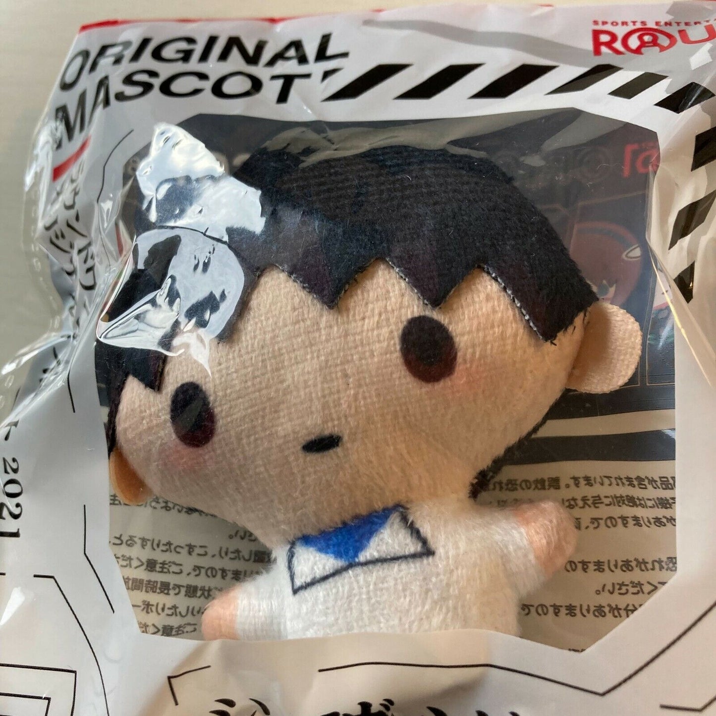 Shin Evangelion ROUNDONE Original Mini Mascot Plush Shinji Ikari Anime EVA JP