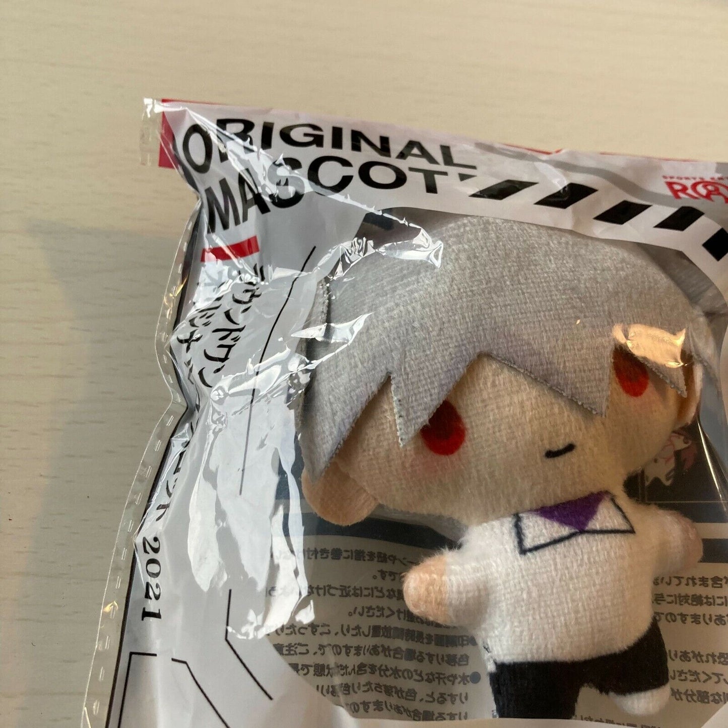 Shin Evangelion ROUNDONE Original Mini Mascot Plush Kaworu Nagisa Anime EVA JP