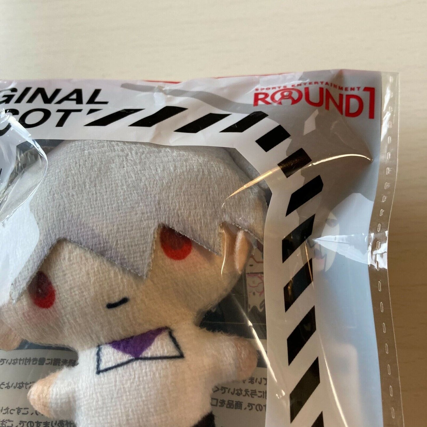 Shin Evangelion ROUNDONE Original Mini Mascot Plush Kaworu Nagisa Anime EVA JP