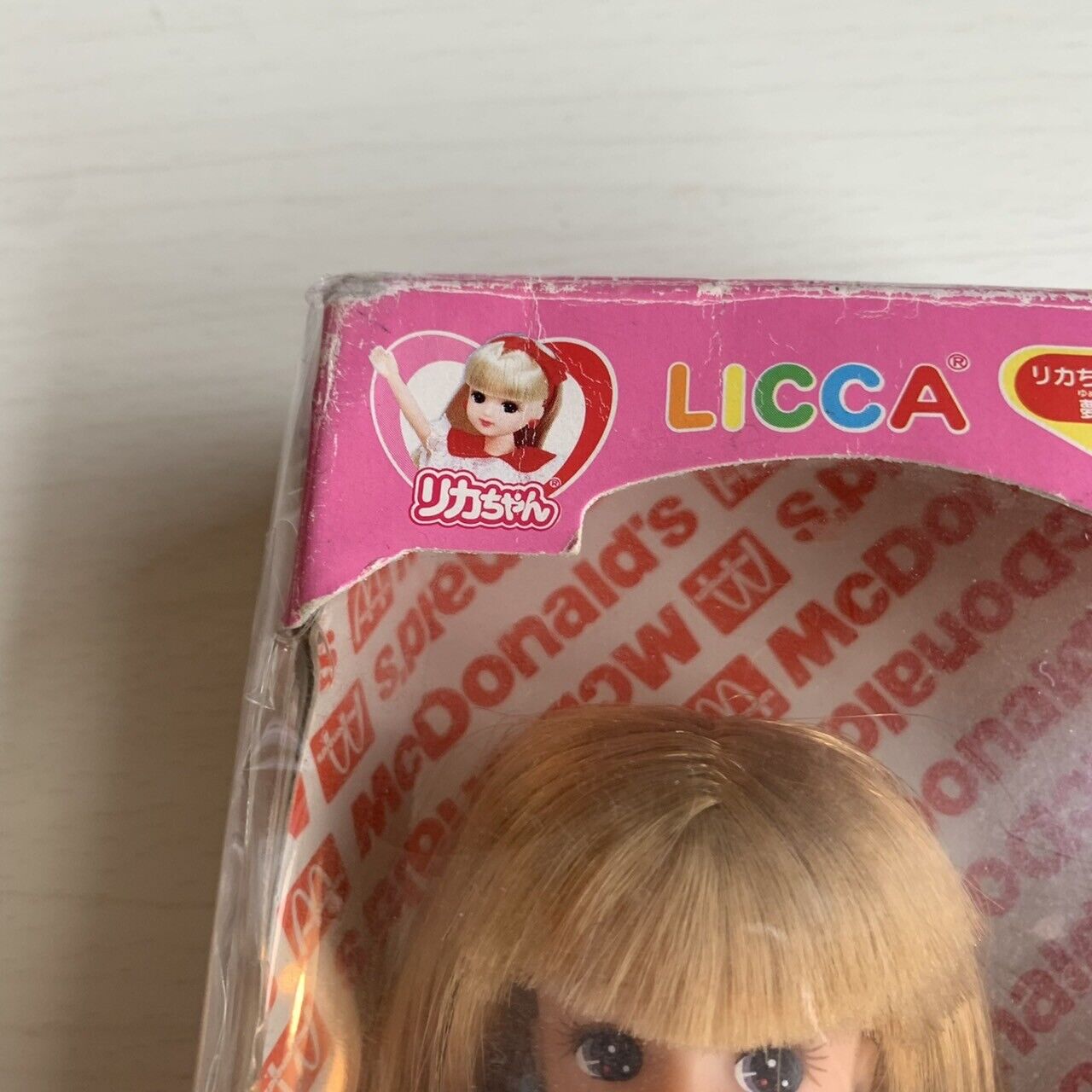 Licca-chan Doll McDonald's in 1987 " Very RARE " TAKARA Limited Japan JP