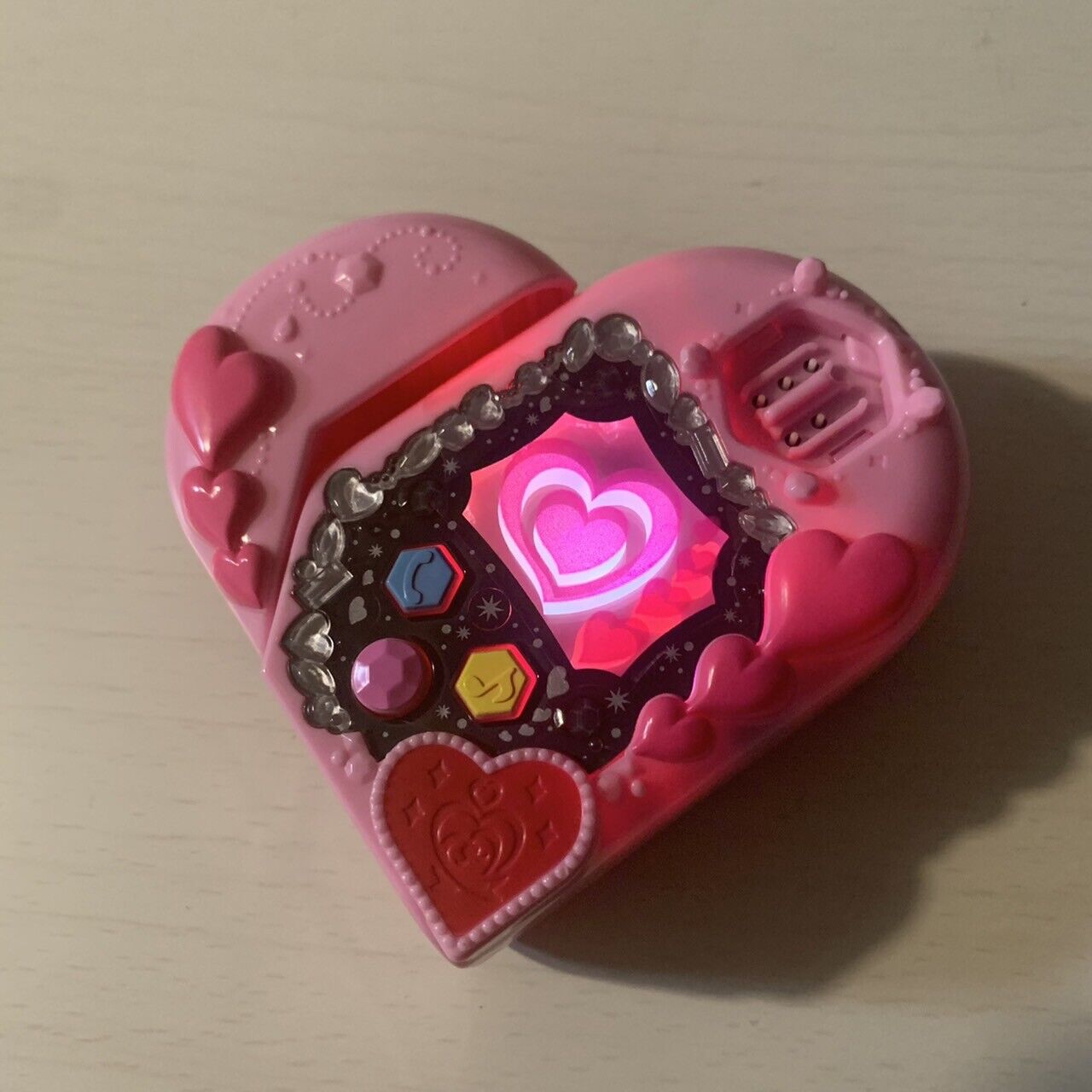 Glitter Force HUGTTO Precure Pretty Cute Girls Toy Henshin Touch Phone Preheart