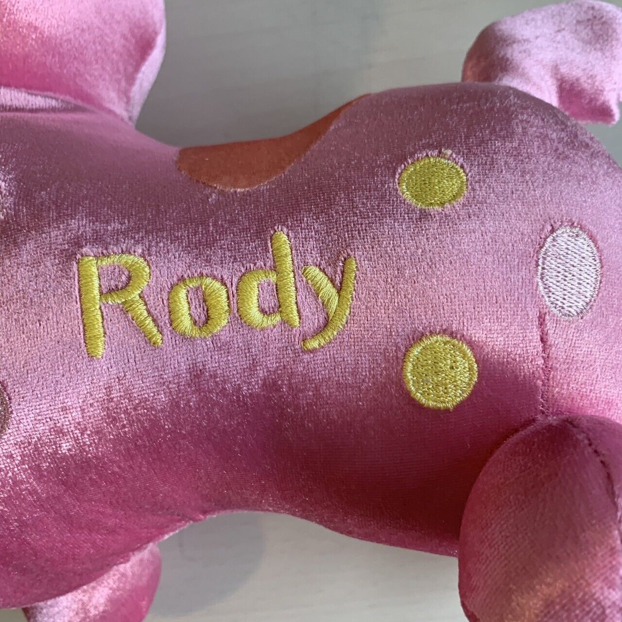 TAITO Rody Plush Doll Toy Figure PINK Game Prize ONLY Japan 30cm / 11.8"