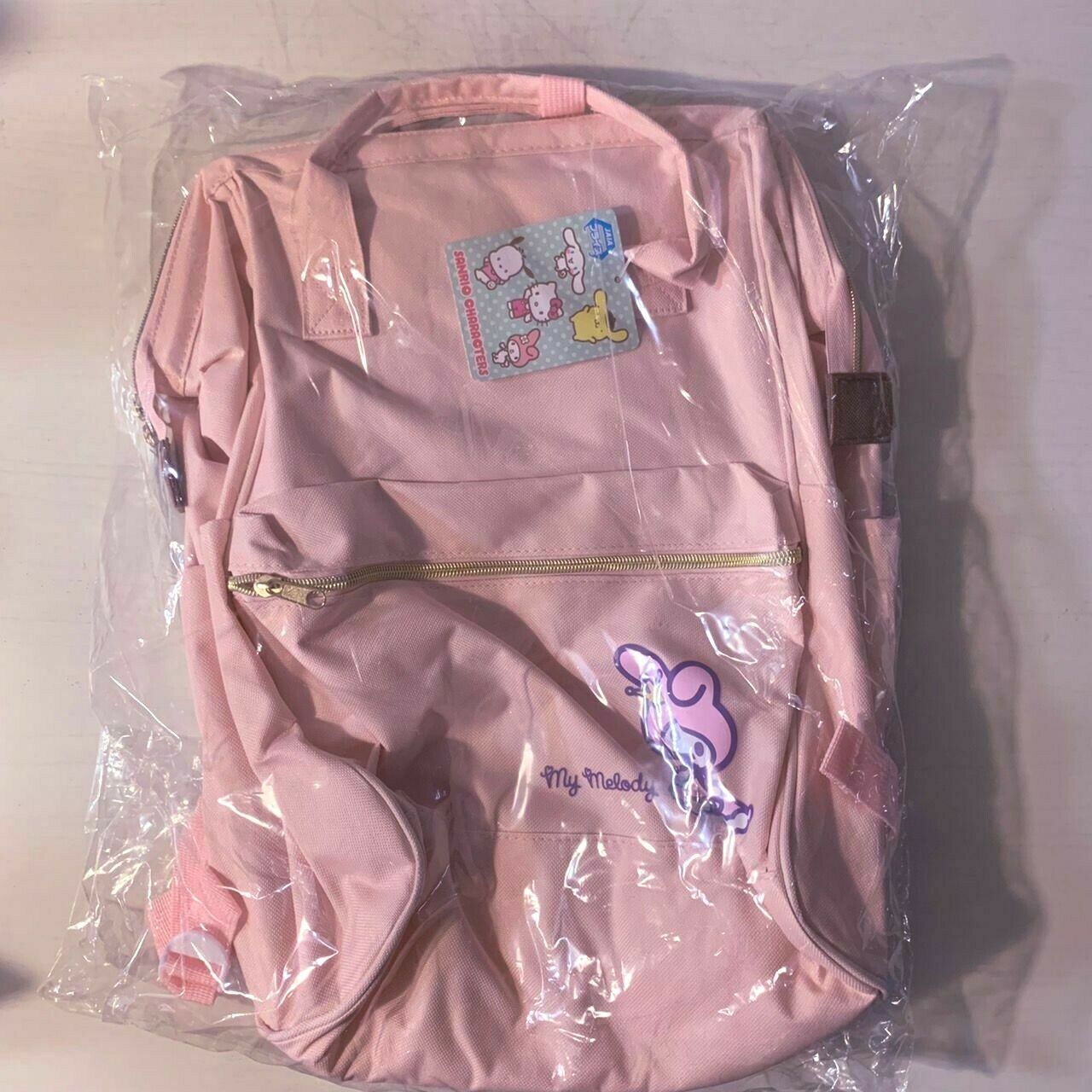 Sanrio My Melody Gusset Backpack Pink Game Prize Sanrio Characters 2019 Japan