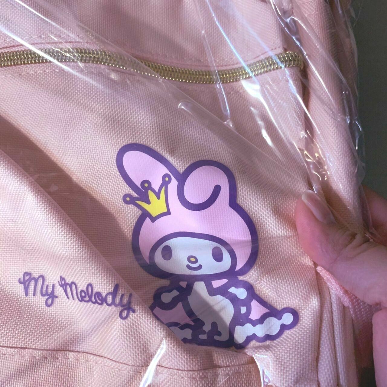 Sanrio My Melody Gusset Backpack Pink Game Prize Sanrio Characters 2019 Japan