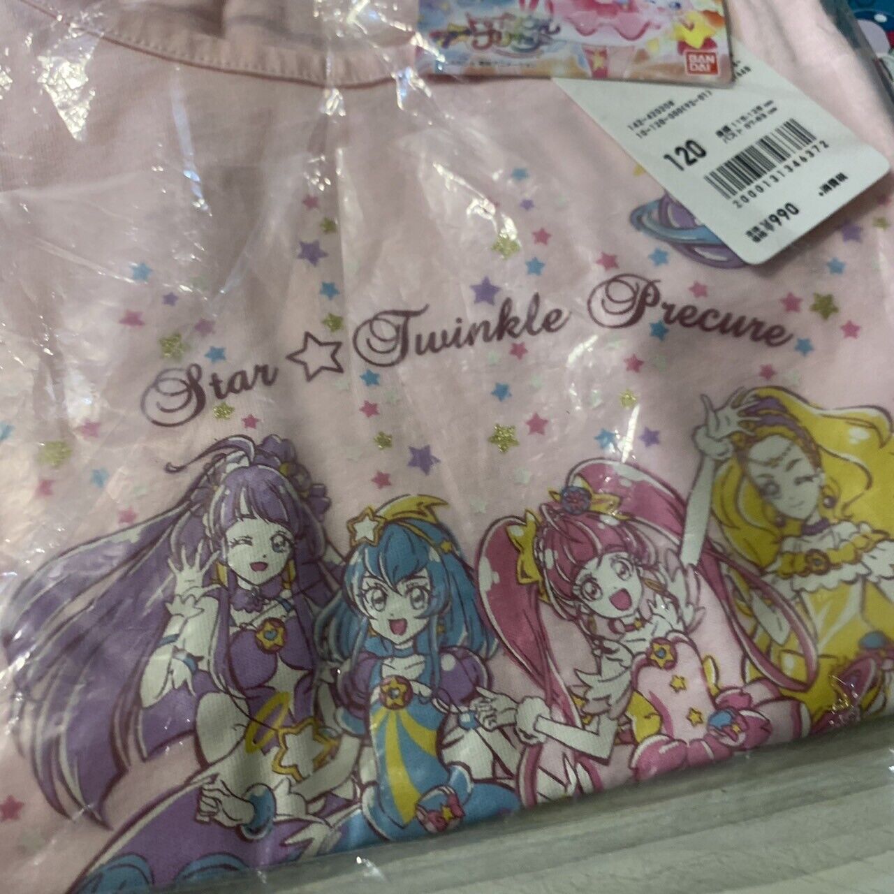 Glitter force STAR TWINKLE PreCure Clothes & sticker picture book 3SET UNIQLO JP