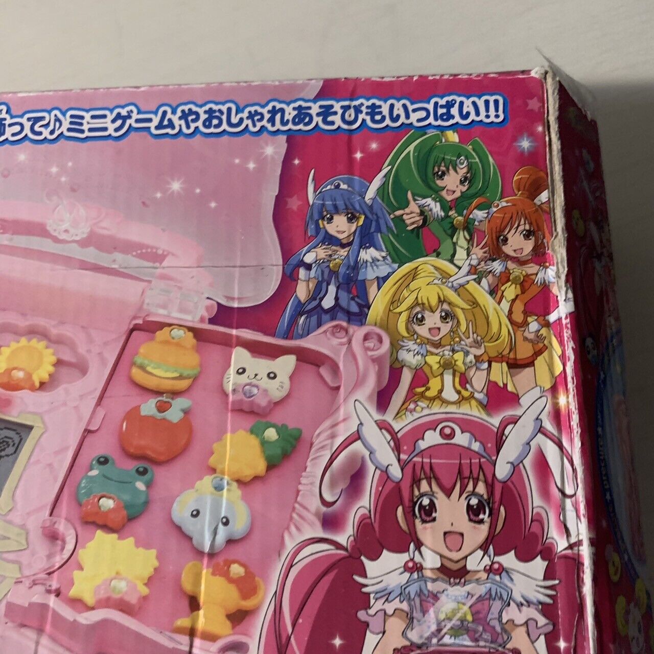 Glitter force Smile Precure Toy Decor Deco~r BOX Manual Pretty Cure