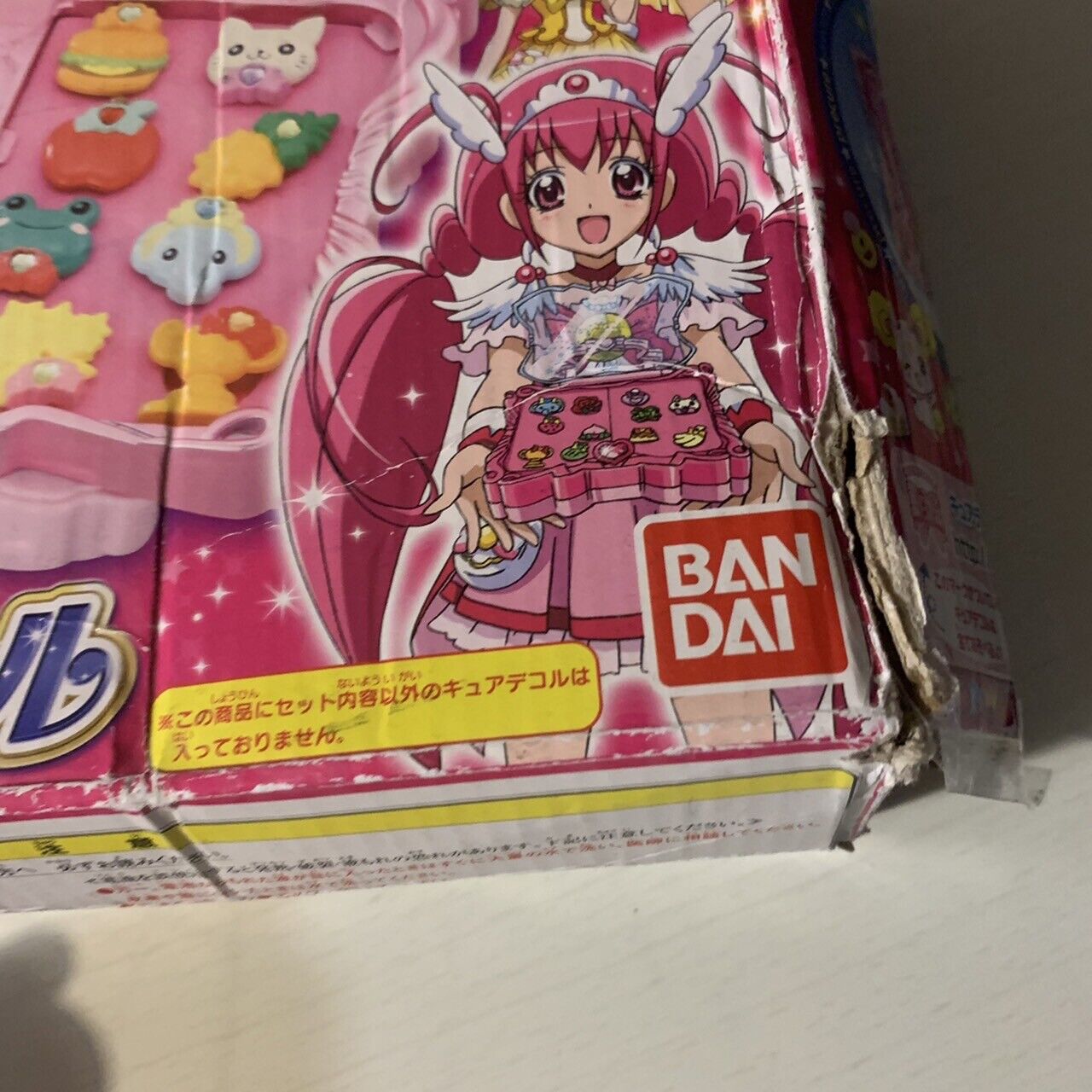 Glitter force Smile Precure Toy Decor Deco~r BOX Manual Pretty Cure